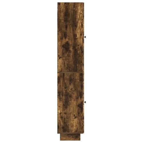 Комплект шкафове 2 pcs Опушен дъб 34,5 x 33 x 90 см