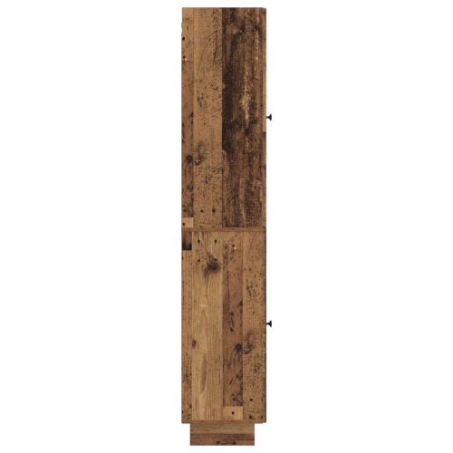 Комплект шкафове 2 pcs Старо дърво 34,5 x 33 x 90 см