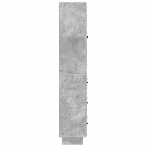 Комплект шкафове 2 pcs Бетонно сиво 66 x 34,5 x 90 см
