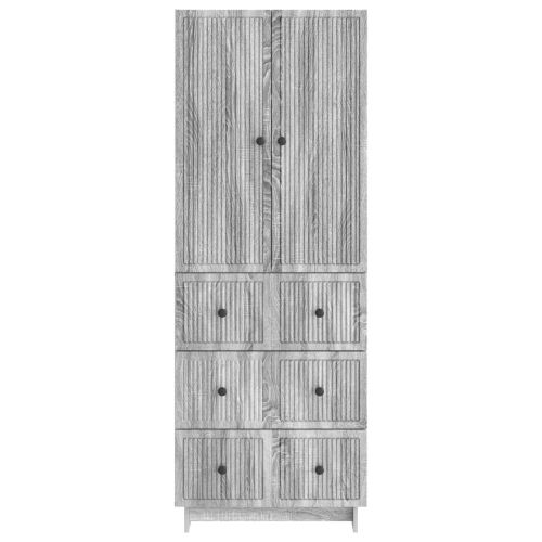 Комплект шкафове 2 pcs 66 x 34,5 x 90 см Инженерна дървесина