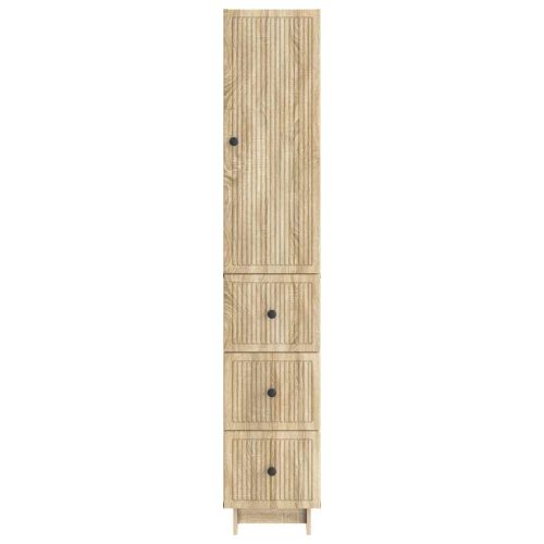Комплект шкафове 2 pcs 33 x 34,5 x 90 см Инженерна дървесина