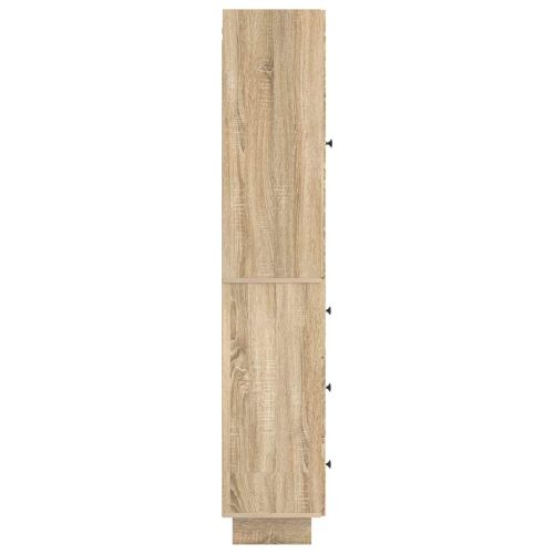Комплект шкафове 2 pcs 33 x 34,5 x 90 см Инженерна дървесина