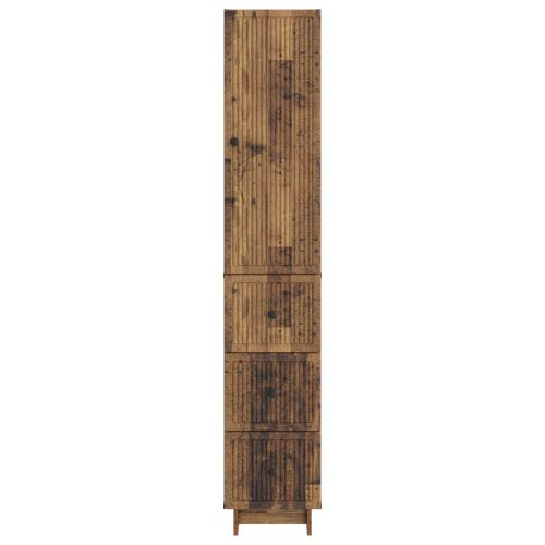Комплект шкафове 2 pcs Старо дърво 33 x 34,5 x 90 см