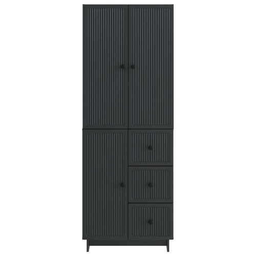 Комплект шкафове 2 pcs 66 x 34,5 x 90 см Инженерна дървесина
