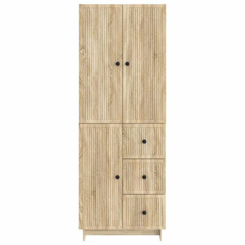 Комплект шкафове 2 pcs 66 x 34,5 x 90 см Инженерна дървесина