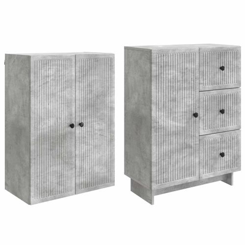 Комплект шкафове 2 pcs 66 x 34,5 x 90 см Инженерна дървесина