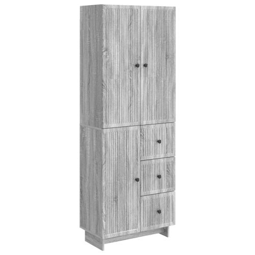 Комплект шкафове 2 pcs 66 x 34,5 x 90 см Инженерна дървесина