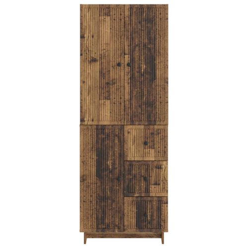Комплект шкафове 2 pcs 66 x 34,5 x 90 см Инженерна дървесина