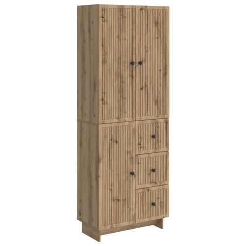 Комплект шкафове 2 pcs 66 x 34,5 x 90 см Инженерна дървесина