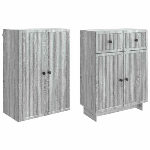 Комплект шкафове 2 pcs 66 x 34,5 x 90 см Инженерна дървесина
