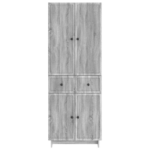Комплект шкафове 2 pcs 66 x 34,5 x 90 см Инженерна дървесина