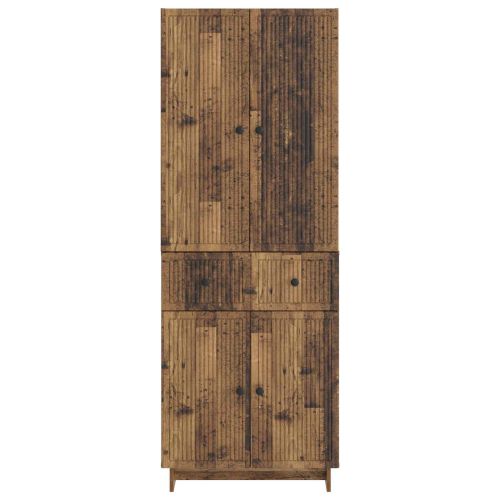 Комплект шкафове 2 pcs 66 x 34,5 x 90 см Инженерна дървесина