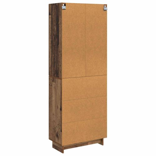 Комплект шкафове 2 pcs 66 x 34,5 x 90 см Инженерна дървесина