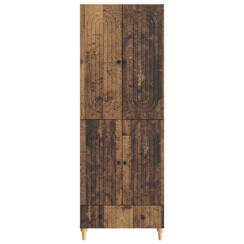Комплект шкафове 2 pcs 66 х 34,5 х 95 см Инженерна дървесина