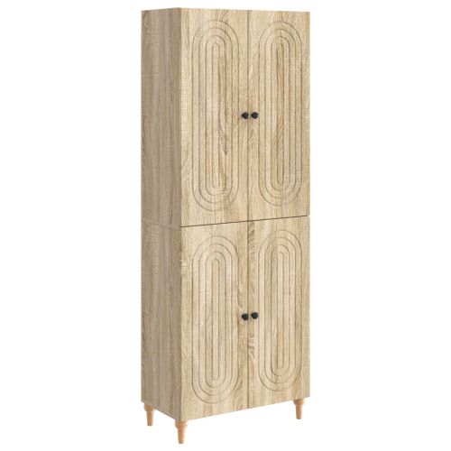 Комплект шкафове 2 pcs 66 x 34,5 x 90 см Инженерна дървесина