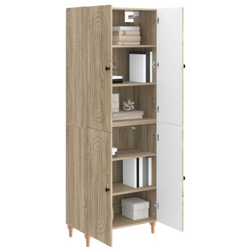 Комплект шкафове 2 pcs 66 x 34,5 x 90 см Инженерна дървесина