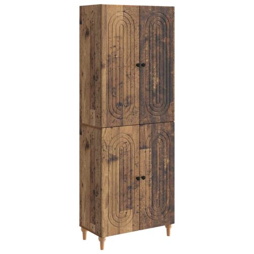 Комплект шкафове 2 pcs 66 x 34,5 x 90 см Инженерна дървесина