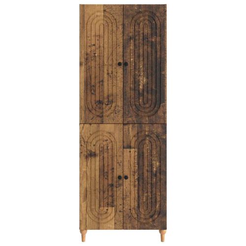 Комплект шкафове 2 pcs 66 x 34,5 x 90 см Инженерна дървесина