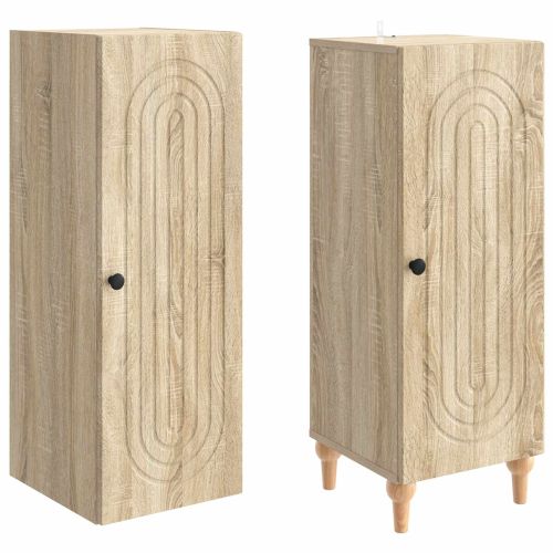 Комплект шкафове 2 pcs Дъб сонома Инженерна дървесина