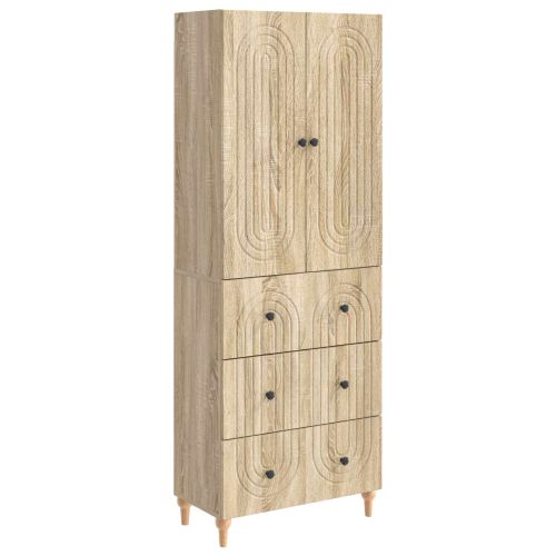 Комплект шкафове 2 pcs 66 x 34,5 x 90 см Инженерна дървесина