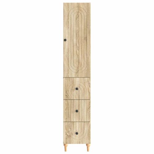 Комплект шкафове 2 pcs 33 x 34,5 x 90 см Инженерна дървесина