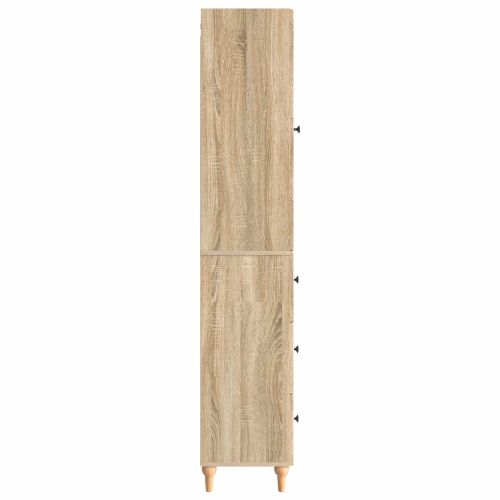 Комплект шкафове 2 pcs 33 x 34,5 x 90 см Инженерна дървесина