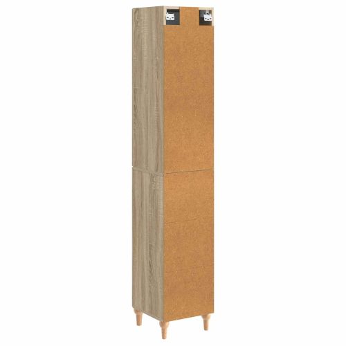 Комплект шкафове 2 pcs 33 x 34,5 x 90 см Инженерна дървесина