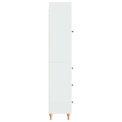 Комплект шкафове 2 pcs 33 x 34,5 x 90 см Инженерна дървесина