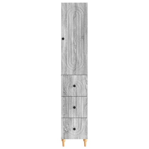 Комплект шкафове 2 pcs 33 x 34,5 x 90 см Инженерна дървесина