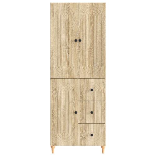 Комплект шкафове 2 pcs 66 x 34,5 x 90 см Инженерна дървесина