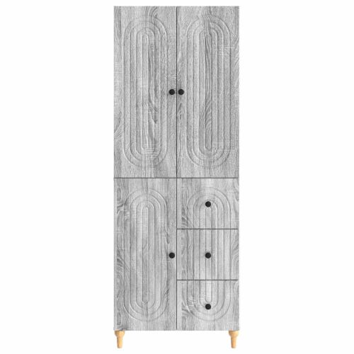 Комплект шкафове 2 pcs 66 x 34,5 x 90 см Инженерна дървесина