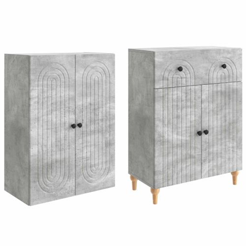 Комплект шкафове 2 pcs 66 x 34,5 x 90 см Инженерна дървесина