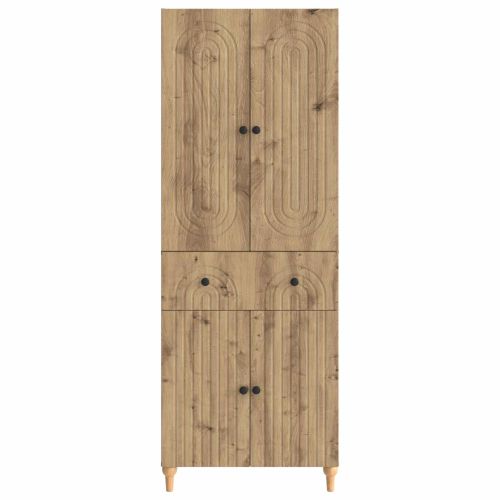 Комплект шкафове 2 pcs 66 x 34,5 x 90 см Инженерна дървесина