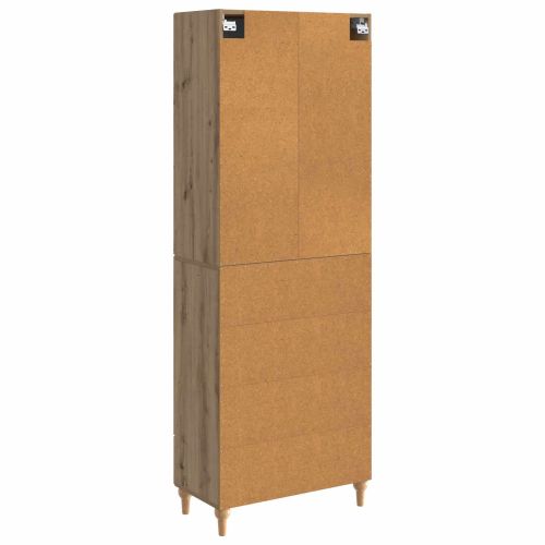 Комплект шкафове 2 pcs 66 x 34,5 x 90 см Инженерна дървесина