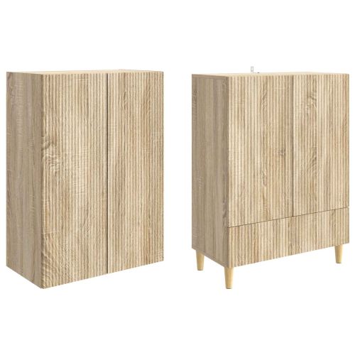 Комплект шкафове 2 pcs 66 х 34,5 х 95 см Инженерна дървесина