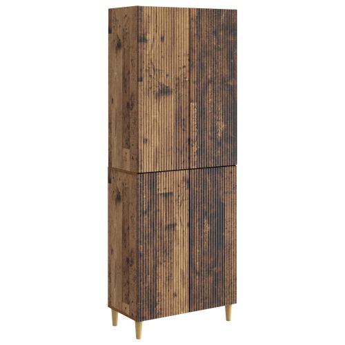 Комплект шкафове 2 pcs Старо дърво 66 x 34,5 x 90 см