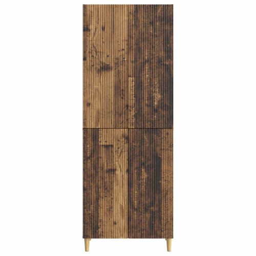 Комплект шкафове 2 pcs Старо дърво 66 x 34,5 x 90 см