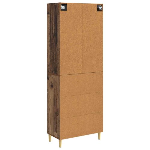 Комплект шкафове 2 pcs Старо дърво 66 x 34,5 x 90 см