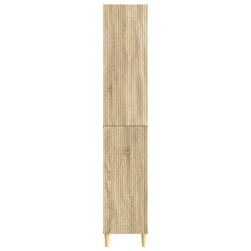 Комплект шкафове 2 pcs 33 x 34,5 x 90 см Инженерна дървесина