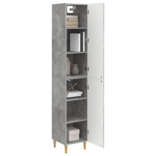 Комплект шкафове 2 pcs 33 x 34,5 x 90 см Инженерна дървесина