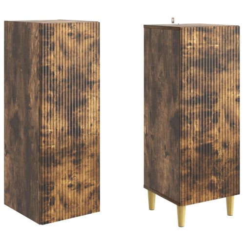 Комплект шкафове 2 pcs 33 x 34,5 x 90 см Инженерна дървесина