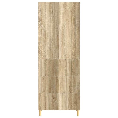 Комплект шкафове 2 pcs Дъб сонома 66 x 34,5 x 90 см