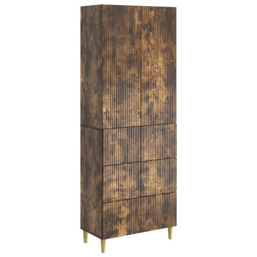 Комплект шкафове 2 pcs 66 x 34,5 x 90 см Инженерна дървесина