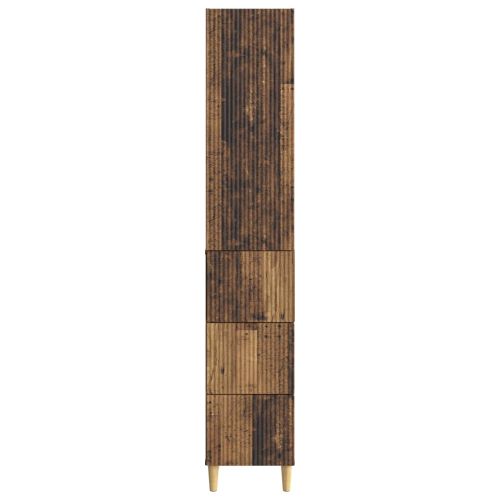 Комплект шкафове 2 pcs 33 x 34,5 x 90 см Инженерна дървесина