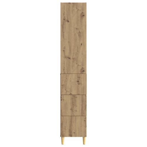 Комплект шкафове 2 pcs 33 x 34,5 x 90 см Инженерна дървесина