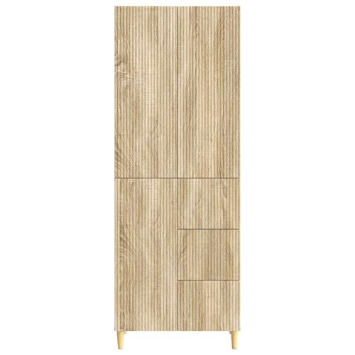Комплект шкафове 2 pcs 66 x 34,5 x 90 см Инженерна дървесина