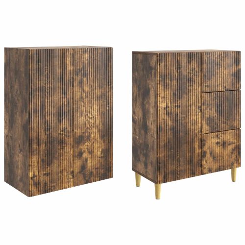 Комплект шкафове 2 pcs 66 x 34,5 x 90 см Инженерна дървесина