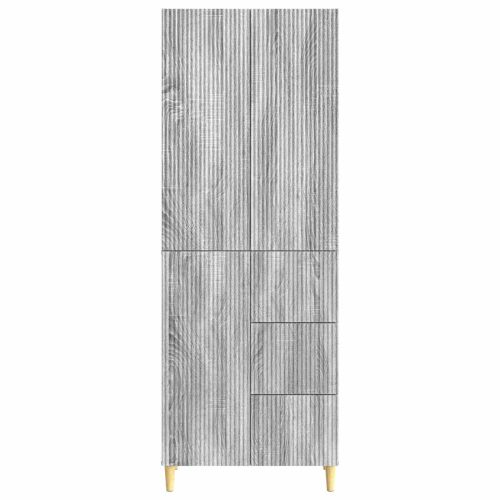 Комплект шкафове 2 pcs Сив Сонома 66 x 34,5 x 90 см