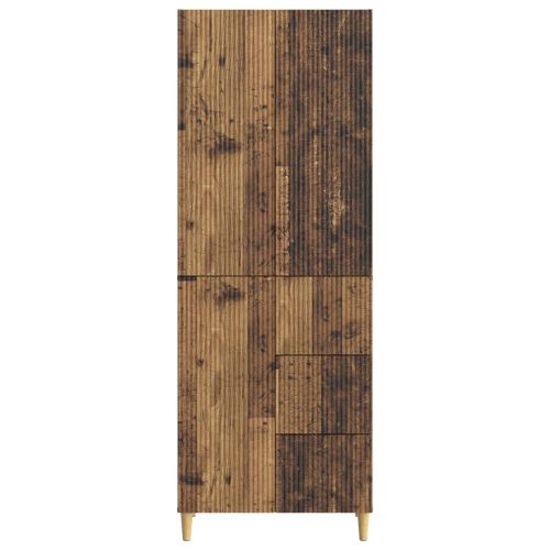 Комплект шкафове 2 pcs 66 x 34,5 x 90 см Инженерна дървесина