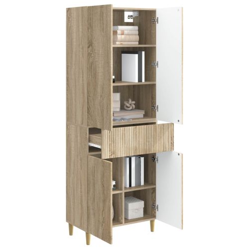 Комплект шкафове 2 pcs 66 x 34,5 x 90 см Инженерна дървесина